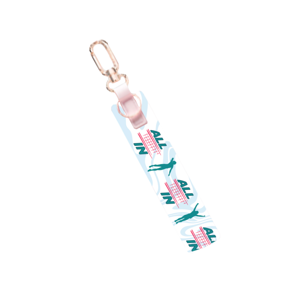 "ALL IN" Keychain Lanyard
