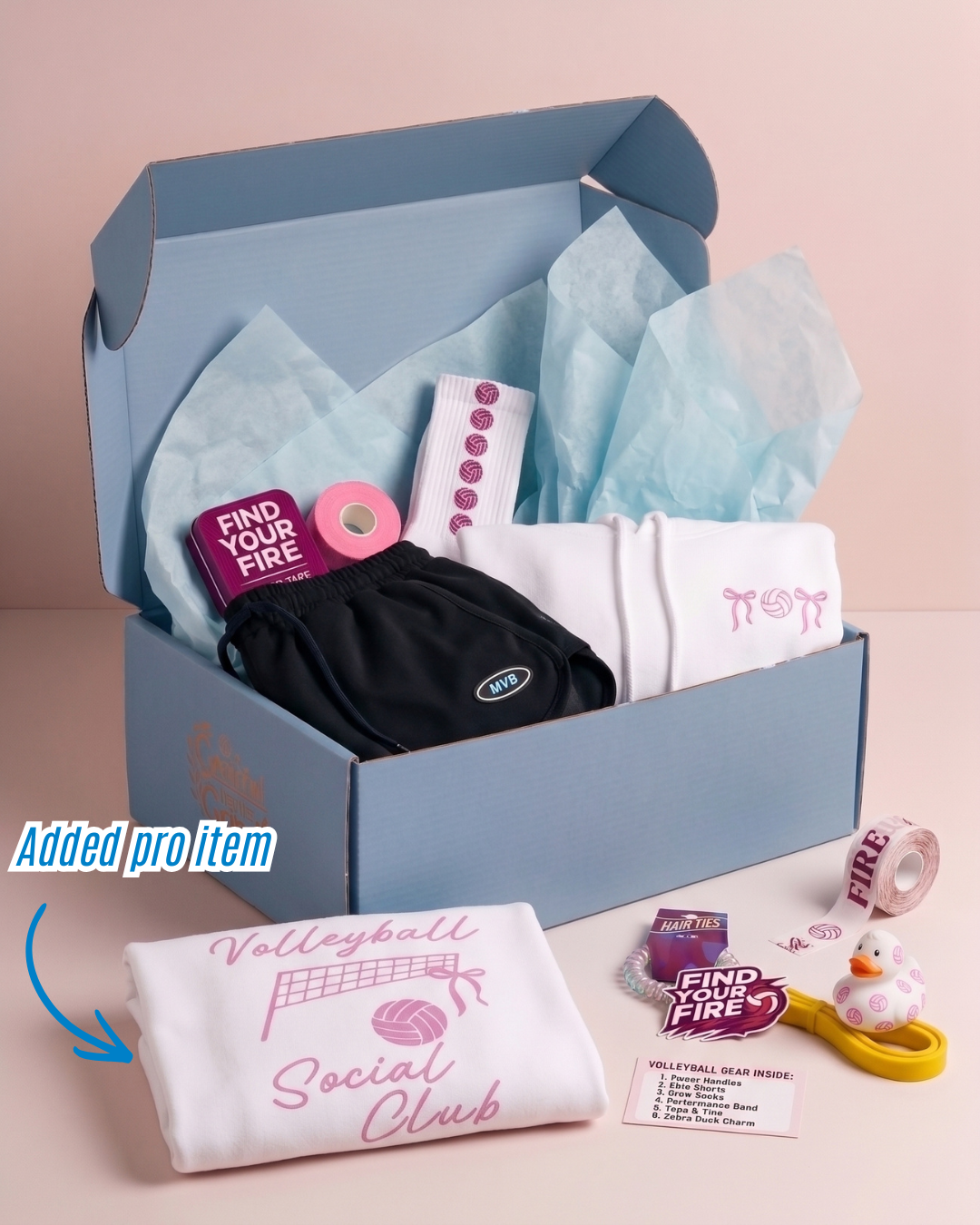 MyVolleyBox Pro box contents
