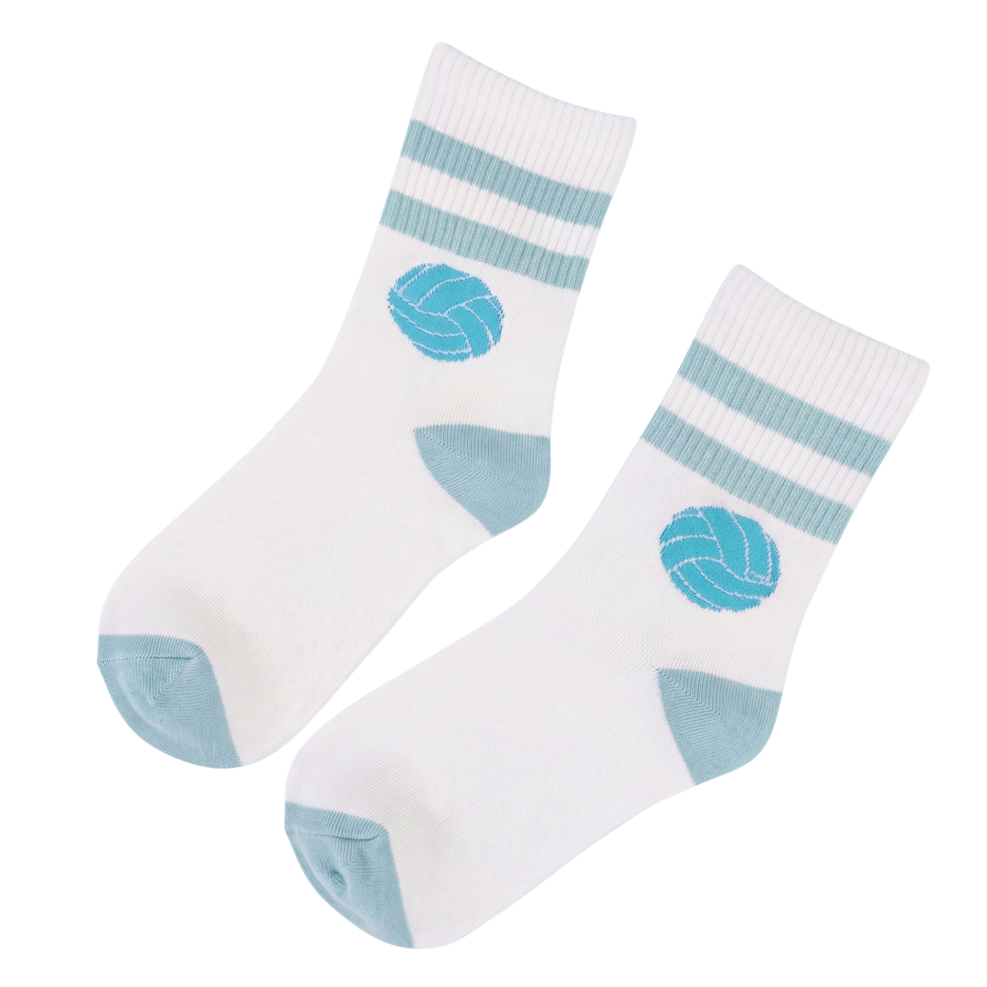 Blue Striped Socks